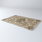Vintage Fleur-de-lis ornament  Rug Gallery Image 3