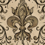Vintage Fleur-de-lis ornament  Coffee Mug Gallery Image 2