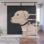 Labrador retriever dog Wall Mural Gallery Image 1
