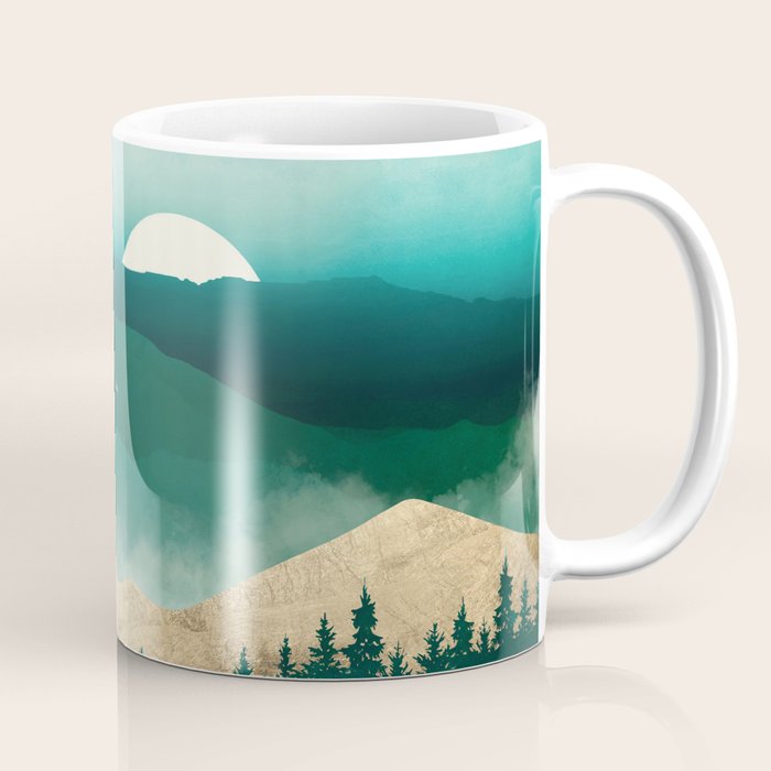 Summer Forest Mist Coffee Mug Gallery Image 1