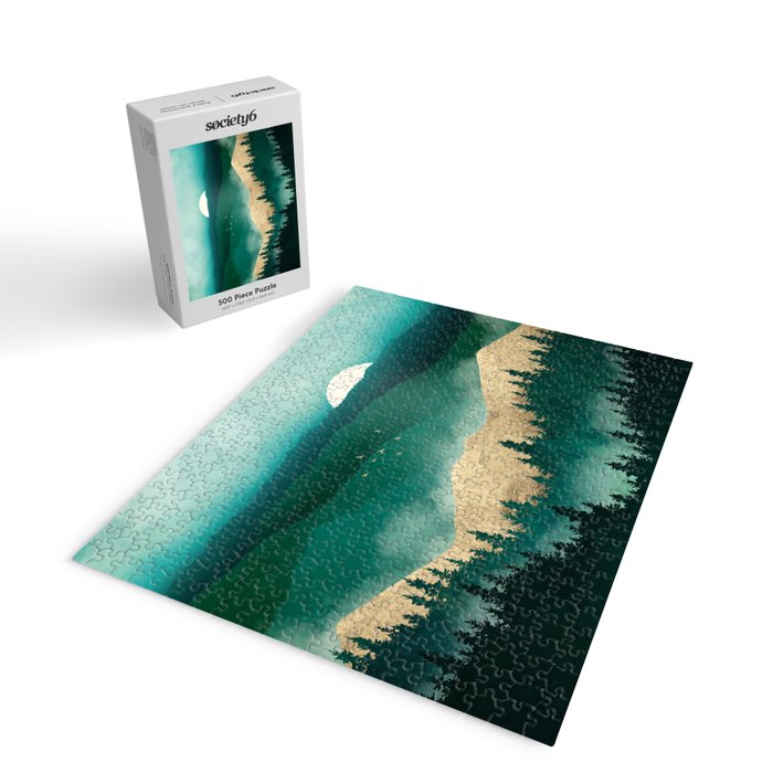 Summer Forest Mist Jigsaw Puzzle Gallery Image 2