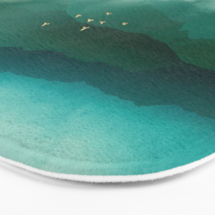 Summer Forest Mist Bath Mat Gallery Image 3