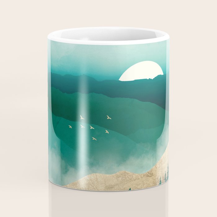 Summer Forest Mist Coffee Mug Gallery Image 4