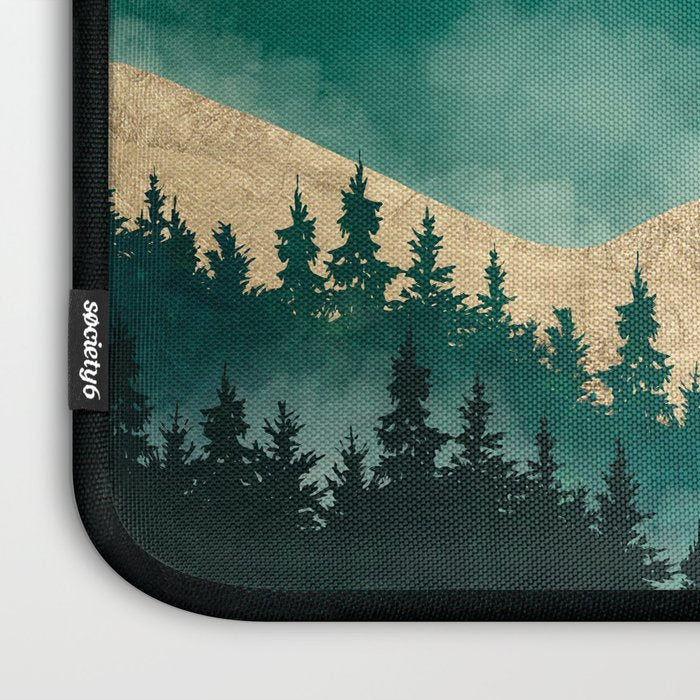 Summer Forest Mist Laptop Sleeve Gallery Image 3