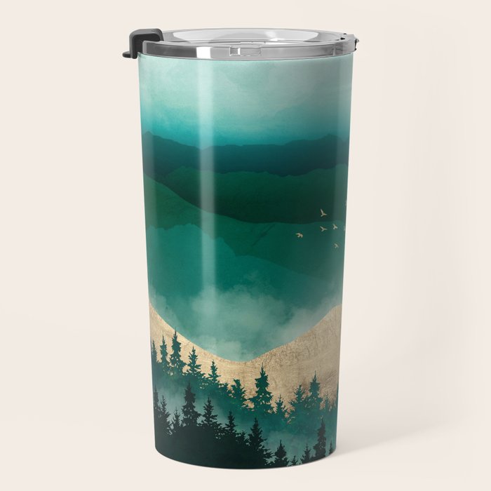 Summer Forest Mist Travel Mug Gallery Image 3