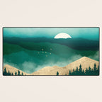 Summer Forest Mist Desk Mat Gallery Image 3