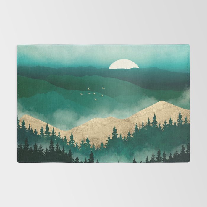 Summer Forest Mist Rug Gallery Image 2