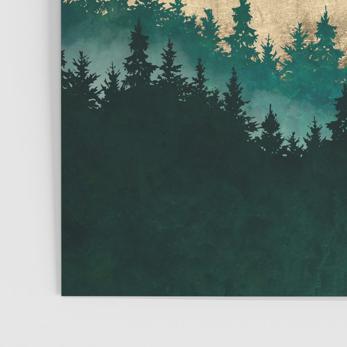 Summer Forest Mist Poster Gallery Image 3