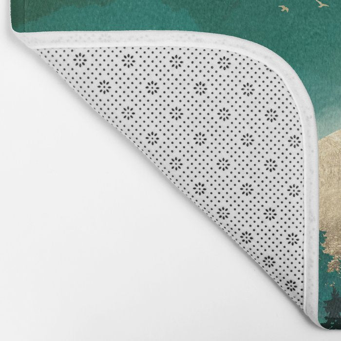 Summer Forest Mist Bath Mat Gallery Image 2