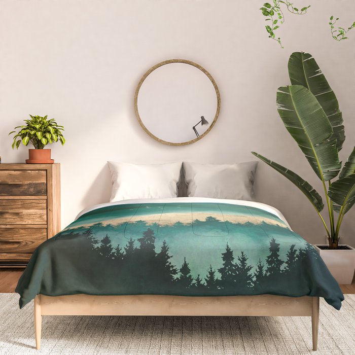 Summer Forest Mist Comforter Gallery Image 3
