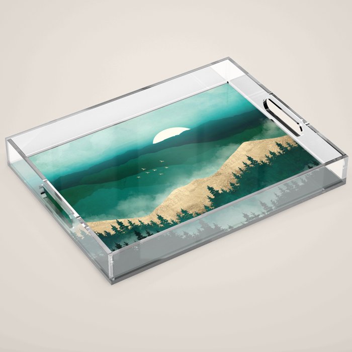Summer Forest Mist Acrylic Tray Gallery Image 1