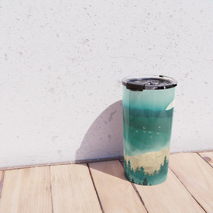 Summer Forest Mist Travel Mug Gallery Image 4