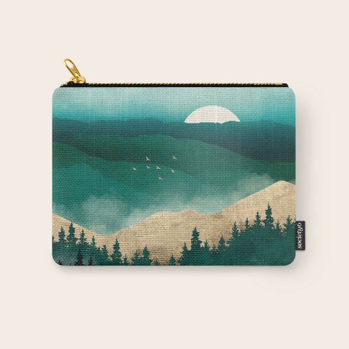 Summer Forest Mist Carry All Pouch Gallery Image 1