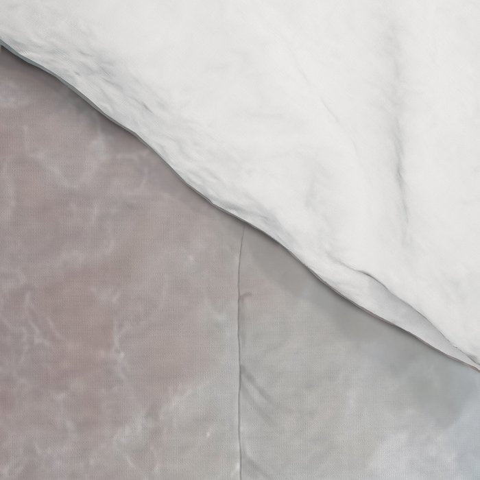 Aerial Beach Print - Pink Sand Beach - Ocean -  Sea Travel photography - Original Sea Bliss Comforter Gallery Image 4