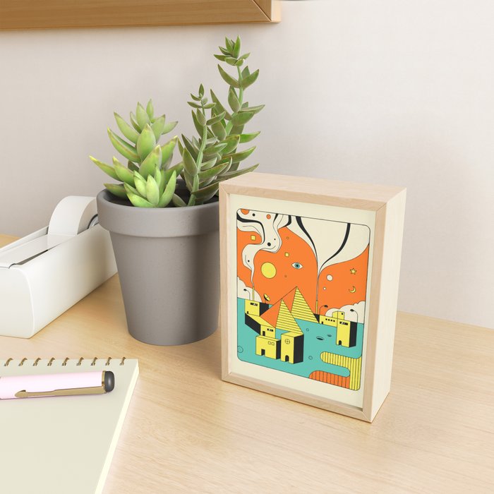 VILLAGE Mini Art Print Gallery Image 2