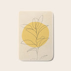Abstract Art /Minimal Plant 3/2 Bath Mat Gallery Image 1