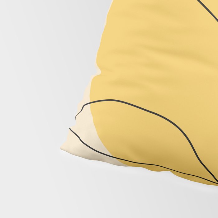Abstract Art /Minimal Plant 3/2 Pillow Sham Gallery Image 4