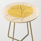Abstract Art /Minimal Plant 3/2 Side Table Gallery Image 2