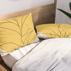 Abstract Art /Minimal Plant 3/2 Pillow Sham Gallery Image 2