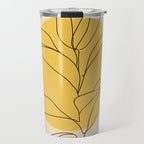 Abstract Art /Minimal Plant 3/2 Travel Mug Gallery Image 1