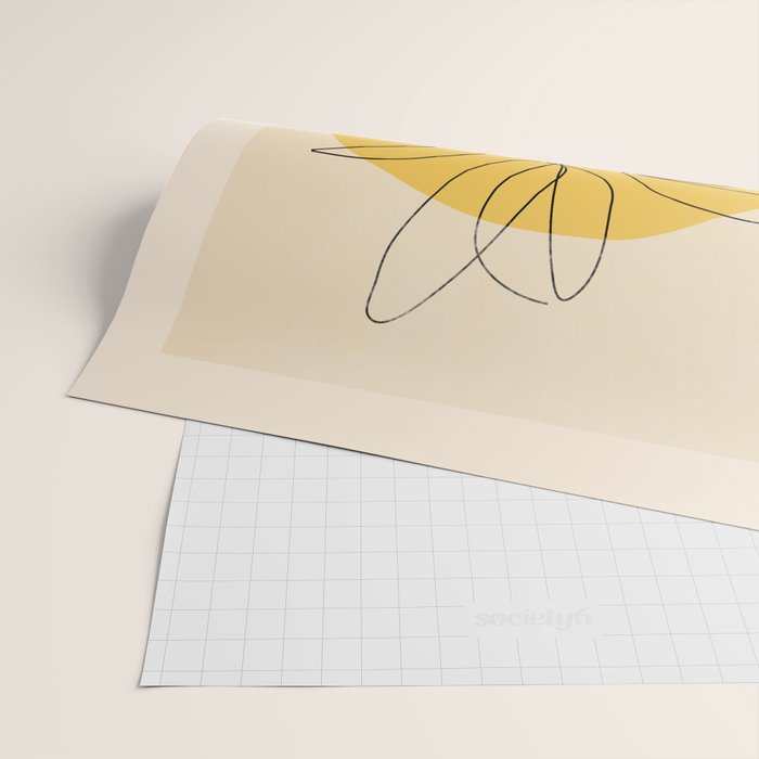 Abstract Art /Minimal Plant 3/2 Wrapping Paper Gallery Image 2