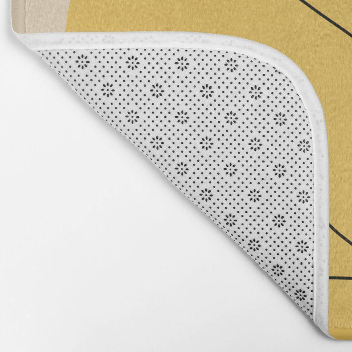 Abstract Art /Minimal Plant 3/2 Bath Mat Gallery Image 2