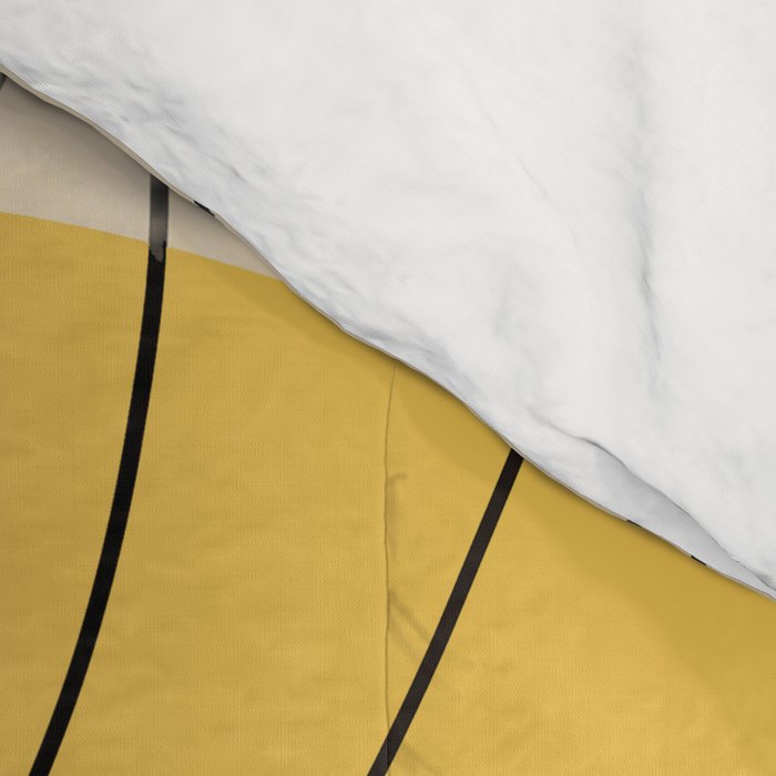 Abstract Art /Minimal Plant 3/2 Comforter Gallery Image 4