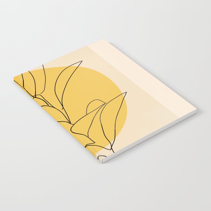 Abstract Art /Minimal Plant 3/2 Notebook Gallery Image 2