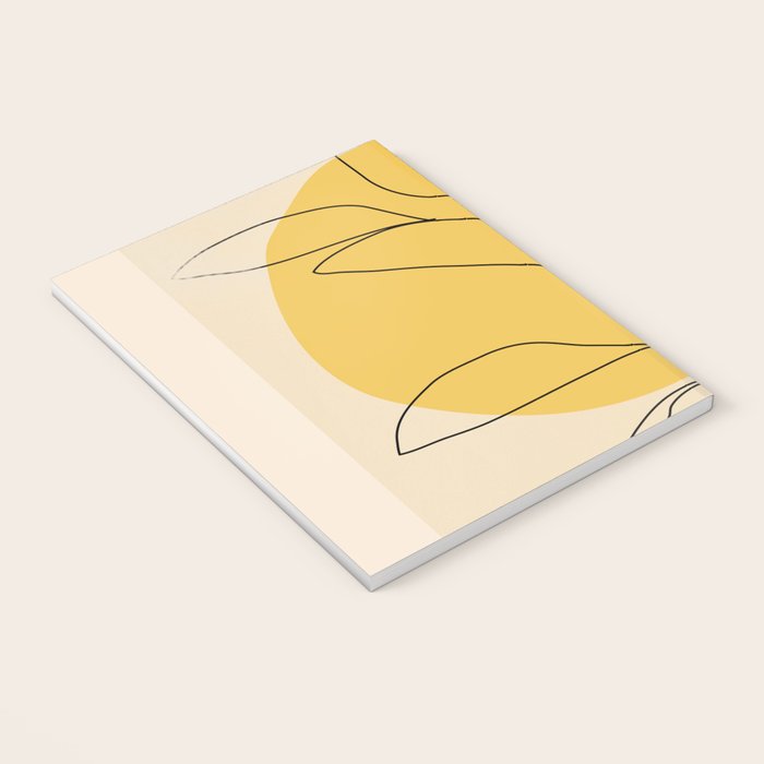 Abstract Art /Minimal Plant 3/2 Notebook Gallery Image 3