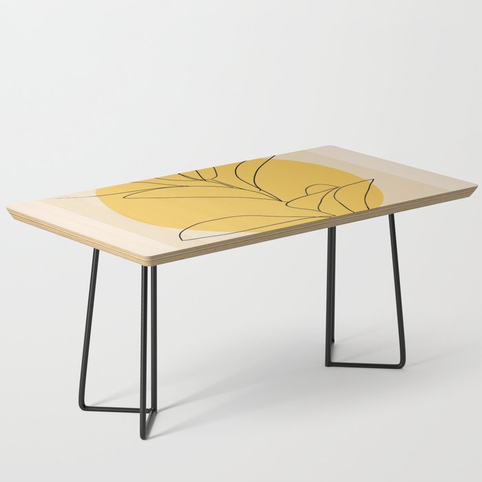 Abstract Art /Minimal Plant 3/2 Coffee Table Gallery Image 1