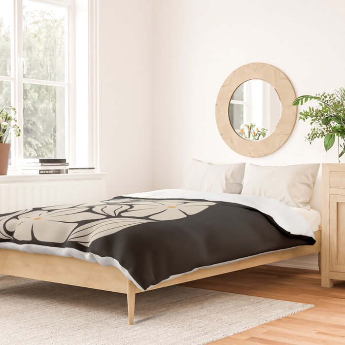Cat and Plant 83 Duvet Cover Gallery Image 2