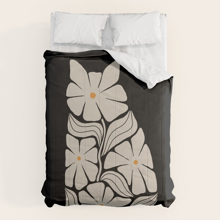 Cat and Plant 83 Comforter Gallery Image 1