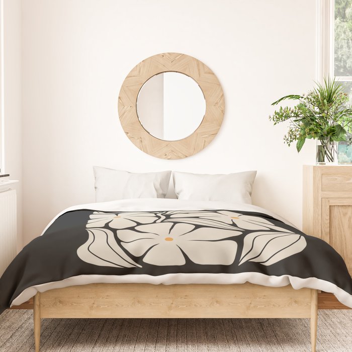 Cat and Plant 83 Duvet Cover Gallery Image 3
