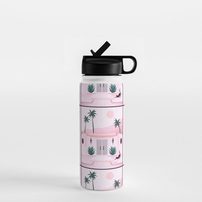 Palm Springs Home â Blush & Teal Water Bottle Gallery Image 1