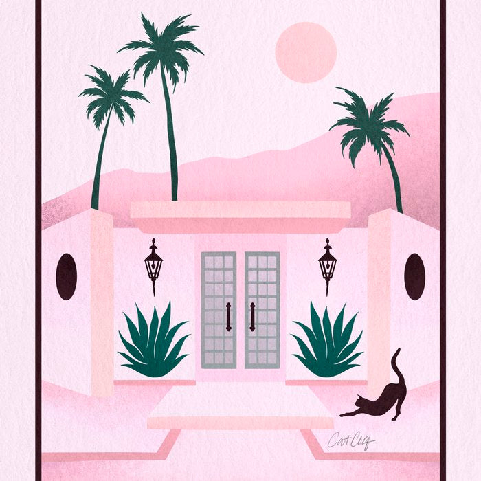 Palm Springs Home â Blush & Teal Coffee Mug Gallery Image 2