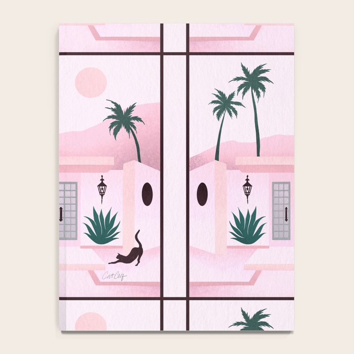 Palm Springs Home â Blush & Teal Notebook Gallery Image 4