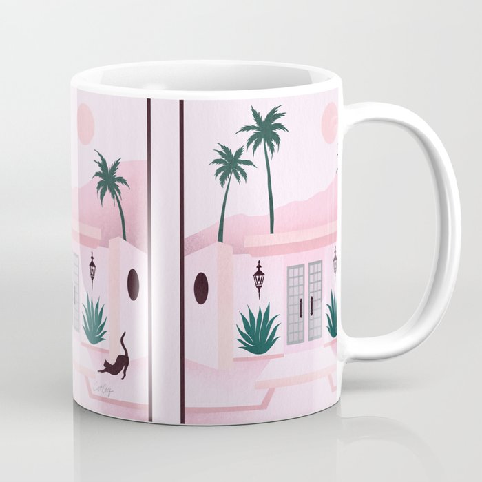 Palm Springs Home â Blush & Teal Coffee Mug Gallery Image 1