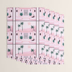 Palm Springs Home â Blush & Teal Wrapping Paper Gallery Image 3
