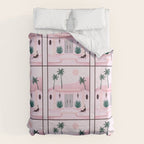 Palm Springs Home â Blush & Teal Duvet Cover Gallery Image 6