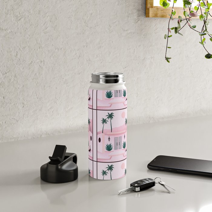 Palm Springs Home â Blush & Teal Water Bottle Gallery Image 4