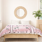 Palm Springs Home â Blush & Teal Duvet Cover Gallery Image 3