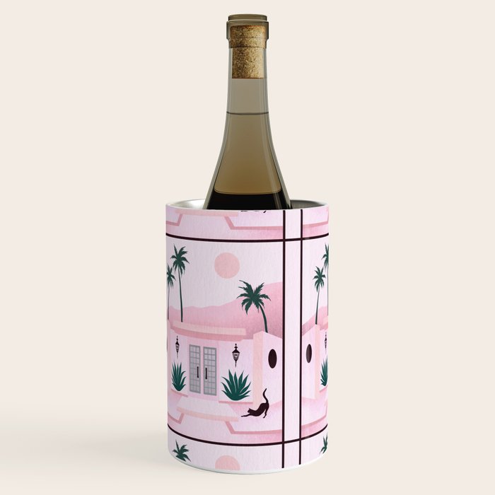 Palm Springs Home â Blush & Teal Wine Chiller Gallery Image 2