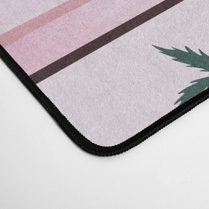 Palm Springs Home â Blush & Teal Desk Mat Gallery Image 4