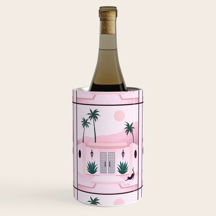 Palm Springs Home â Blush & Teal Wine Chiller Gallery Image 1