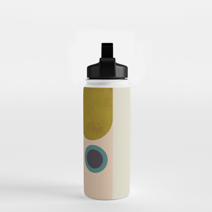 geometry vintage abstract art Water Bottle Gallery Image 2