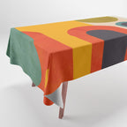 geometry vintage abstract art Tablecloth Gallery Image 1