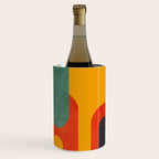 geometry vintage abstract art Wine Chiller Gallery Image 2