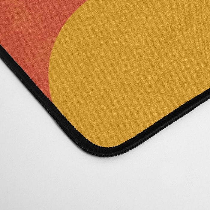 geometry vintage abstract art Desk Mat Gallery Image 4