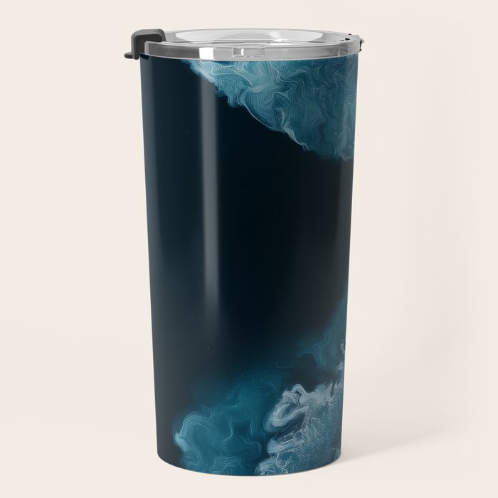 Aerial Ocean Waves - Coastal Wall Art Photography Travel Mug Gallery Image 3