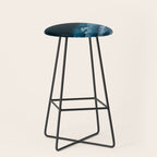 Aerial Ocean Waves - Coastal Wall Art Photography Stool Gallery Image 1